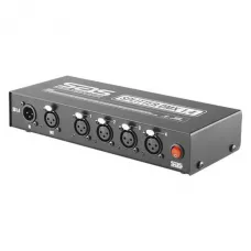 Splitter Santo Angelo DMX para Mesa 1 Entrada 4 Saidas 