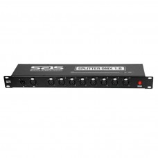 Spliiter Santo Angelo DMX para Rack 1 Entrada 8 Saidas