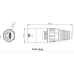 Conector RJ45 Ethercom Macho Linha Santo Angelo