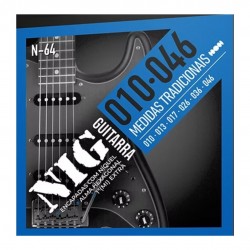 Corda Guitarra 010/ 046 Tradicional - Brinde: 1 Mi Palheta Corda Guitarra 010/ 046 Tradicional - Brinde: 1 Mi Palheta