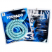 Cabo Guitarra 0,50mm P10 X P10 90º Tornado 30FT/9.15M - Azul Claro