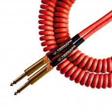 Cabo Guitarra 0,50mm P10 X P10 Tornado 30FT/9.15M - VERMELHO