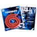 Cabo Guitarra 0,50mm P10 X P10 Tornado 30FT/9.15M - VERMELHO