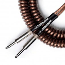 Cabo Guitarra 0,50mm P10 X P10 Tornado 30FT/9.15M - PT Fumê Cabo Guitarra 0,50mm P10 X P10 Tornado 30FT/9.15M - PT Fumê