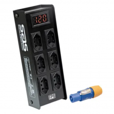 Régua com Filtro de Proteção DPS com 6 Tomadas FP6 Preto SAS Régua com Filtro de Proteção DPS com 6 Tomadas FP6 Preto SAS