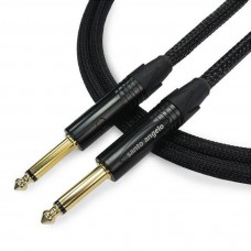Cabo Guitarra 1,20MM Nylon Plug P10BR Bass 30FT/9.15M - Preto