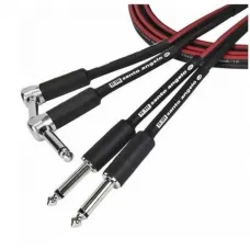 Cabo Double 0,20MM e Plugs 2 P10 90º X 2 P10  TK 10FT/7.62M - Preto