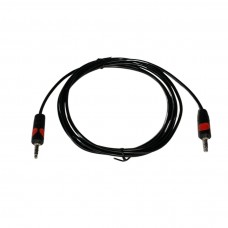 Cabo de Audio 1 P2ST X 1 P2ST CA20 - 2M - Preto Cabo de Audio 1 P2ST X 1 P2ST CA20 - 2M - Preto