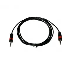 Cabo de Audio 1 P2ST X 1 P2ST  CA20 - 2M - Preto