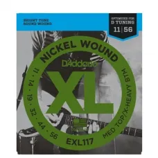 Jogo de Cordas para Guitarra Daddario EXL117