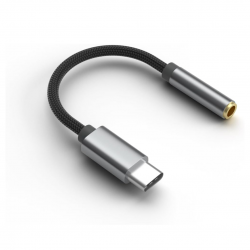 Adaptador USB-C para P2 KZ AM01 Adaptador USB-C para P2 KZ AM01