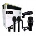 Kit com 7 Microfones para Bateria  Dylan  - DD-7