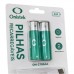 Kit 2 Pilhas AA Recarregáveis Onistek - ON-2700AA