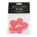 Kit Protetor de Pedal Mooer Vermelho - 5 Peças