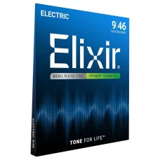 Encordoamento Elixir Guitarra 09-46 Optiweb - 19027