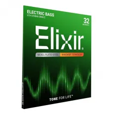 Encordoamento Elixir Para Baixo Avulsa 032 (Dó) 6ª Nanoweb Nickel Plated - 15332