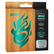 Encordoamento Solez Protech para Violão 0.12 SLAPB12 PT