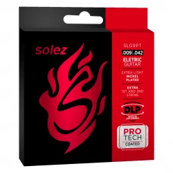 Encordoamento Solez Protech para Guitarra 0.09 SLG9 PT