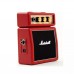 MINI COMBO PARA GUIT. 1W, 9V MARSHALL MS-2R RED