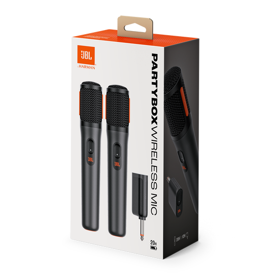 Microfone Duplo JBL PartyBox Sem Fio